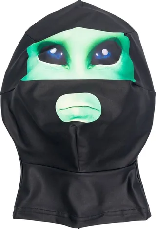 Graphic-Print Balaclava