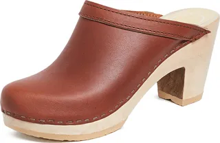 No.6 Old School High Heel Clogs