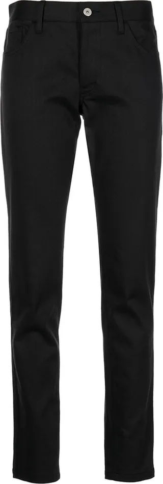 Buttoned Slim-Fit Trousers