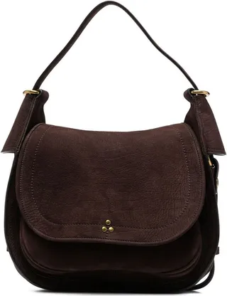 Grained Leather Tote Bag