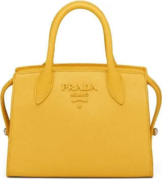 Logo-Plaque Tote Bag
