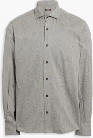Cotton-twill shirt