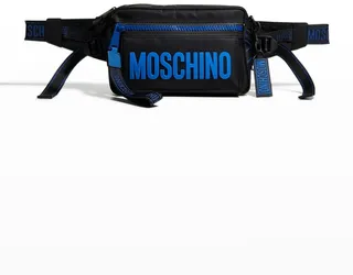 Men's Recycle Nylon Logo Waist Bag