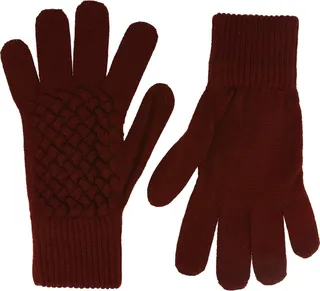 Bottega Veneta Red Wool Gloves 428536-4V206-6000