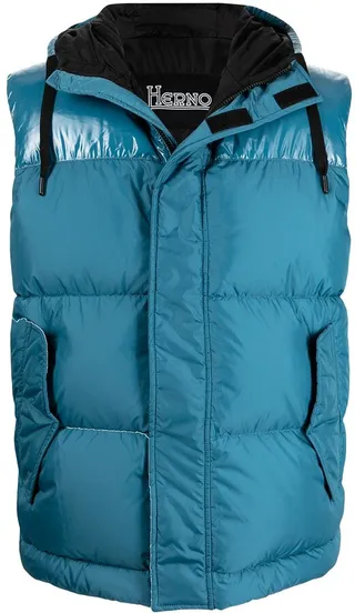 Blue Padded Gilet