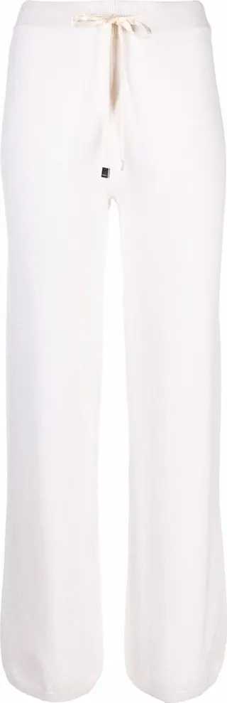 Drawstring-Waist Track Trousers