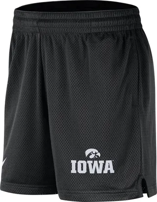 Iowa Nike Men's Dri-FIT College Knit Shorts in Black