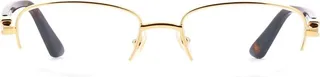 Cartier Oval Semi Rimless Glasses