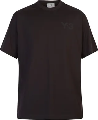 Y-3 Logo Printed Crewneck T-Shirt