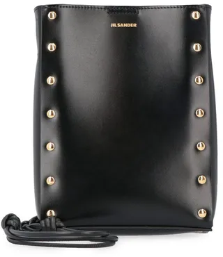 Jil Sander Stud Embellished Shoulder Bag