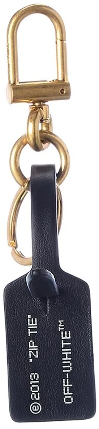 Off-White™ Zip Tie Leather Key Ring