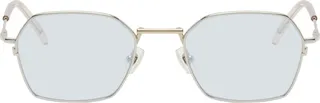BONNIE CLYDE Silver Tempo Sunglasses