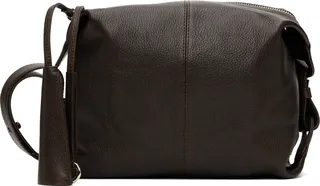 LEMAIRE Brown Folded Shoulder Bag