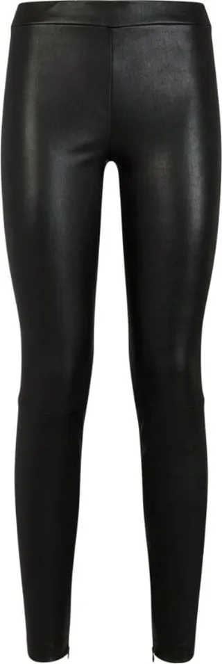 Vince Leather Zip Leggings