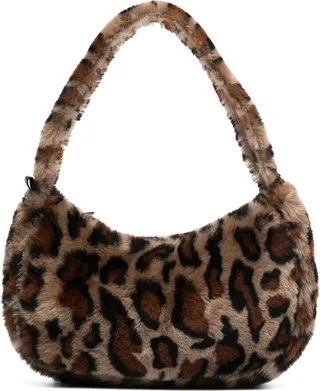 Leopard-Print Shoulder Bag