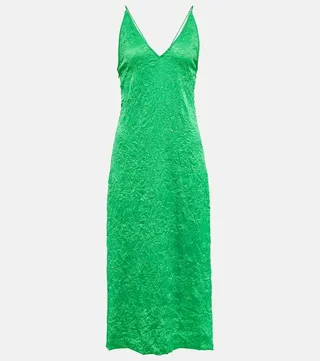Satin slip dress