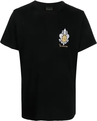 chest logo-print detail T-shirt