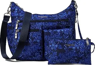 Baggallini Modern Everywhere Bag (Ink Hydrangea) Cross Body Handbags