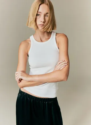 Scoop Neck Vest Top