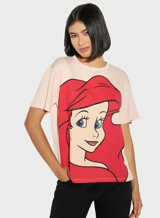 Printed Crew Neck T-Shirt