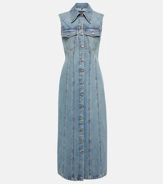 Catone denim maxi dress