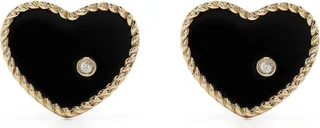 9kt Yellow Gold Stud Earrings