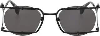 Marcelo Burlon County Of Milan Round Frame Sunglasses