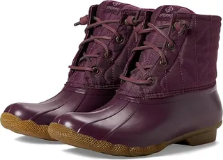 Sperry Saltwater Seacycled Nylon (Purple) Women's Boots