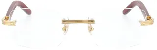 Cartier Rectangular Frame Glasses