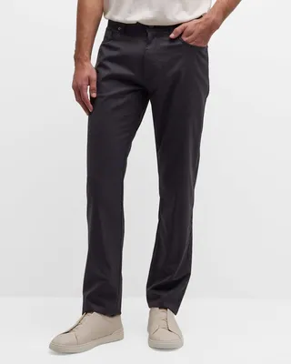 Men's Wool Five-Pocket Pants
