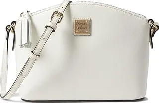 Dooney & Bourke Saffiano Robin Crossbody (Off-White) Handbags