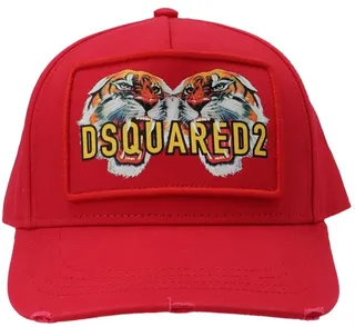 Dsquared2 Tiger Print Baseball Cap