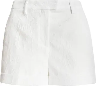 Paisley-Pattern Short Shorts