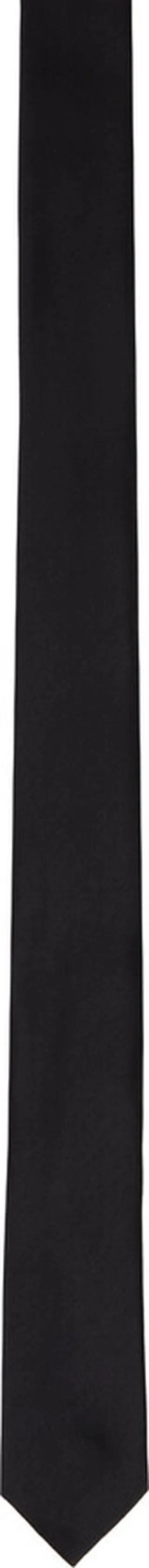 Johnlawrencesullivan Black Silk Tie