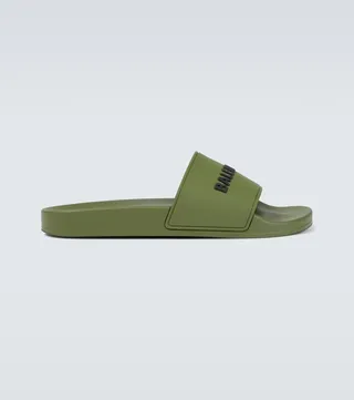 Pool logo rubber slides