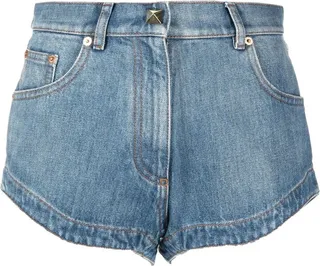 Roman Stud denim shorts
