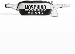 Men's Bicolor Logo Belt Bag