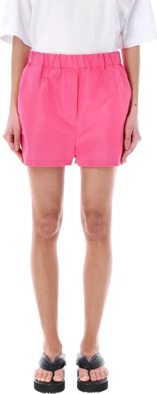 MSGM Elastic Waist Shorts