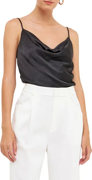 Cowl Neck Camisole