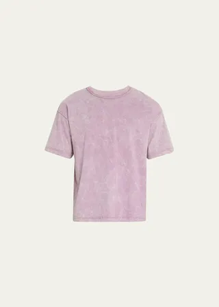 Men's Mineral Wash Cropped Tee