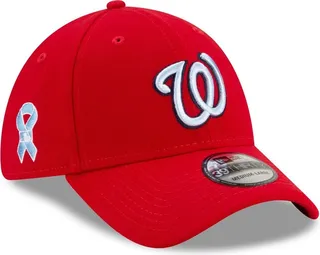 Men's Red Washington Nationals 2021 Father's Day 39THIRTY Flex Hat