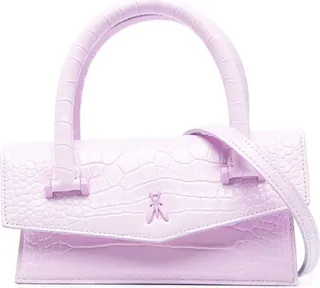 Bambi Fly crocodile-effect bag