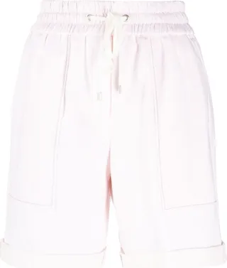 Drawstring Track Shorts