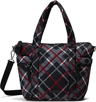 Vera Bradley Performance Twill Small Multi Strap Tote Bag (Paris Plaid) Handbags