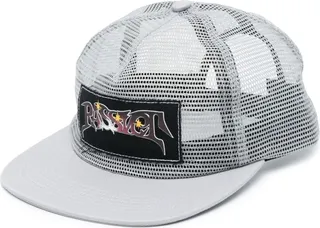 Logo-Patch Mesh-Panelling Cap
