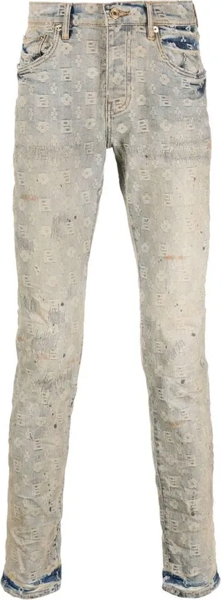 PURPLE BRAND- Cotton Denim Jeans