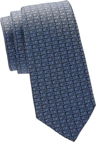 Logo Silk Tie