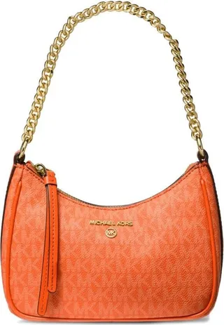 Michael Kors Jet Set Charm Small Orange Shoulder Bag