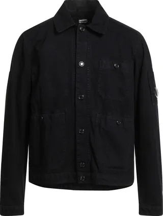Denim Outerwear Black