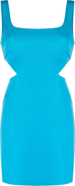 Cut-Out Detail Short Dress